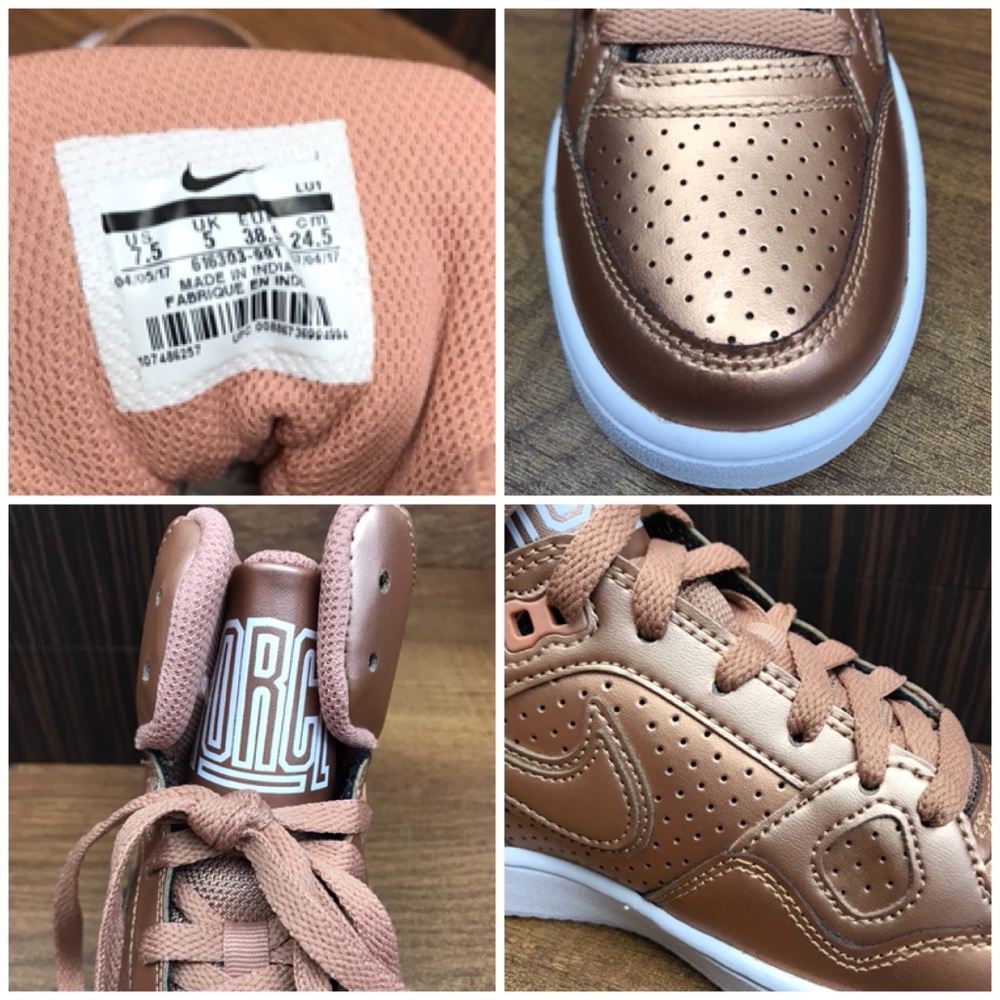 NWT Nike Son of Force MID METALLIC Bronze WMNS - Picture 8 of 8